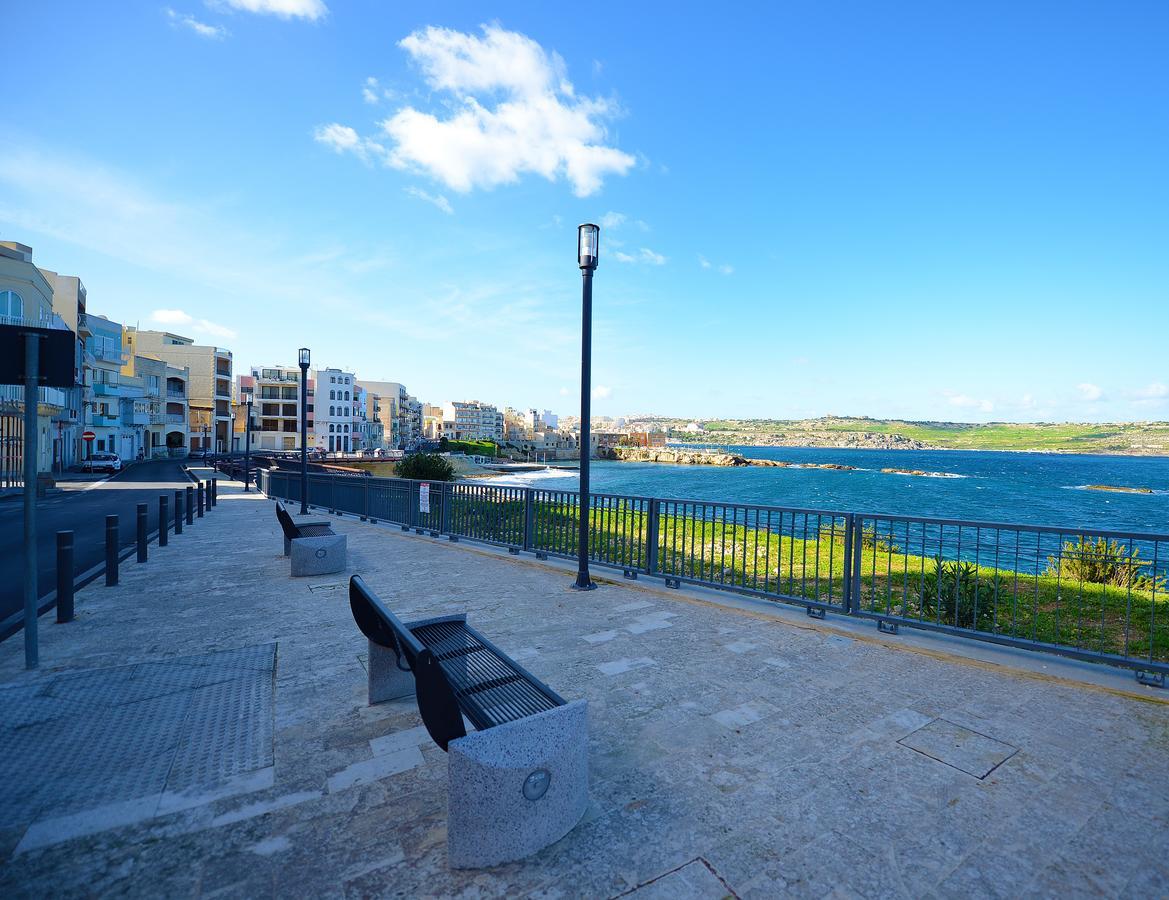 Seashells 2 Bedroom Apartment With Sunny Terrace With Stunning Sea Views - By Getawaysmalta Сейнт Полс Бей Екстериор снимка